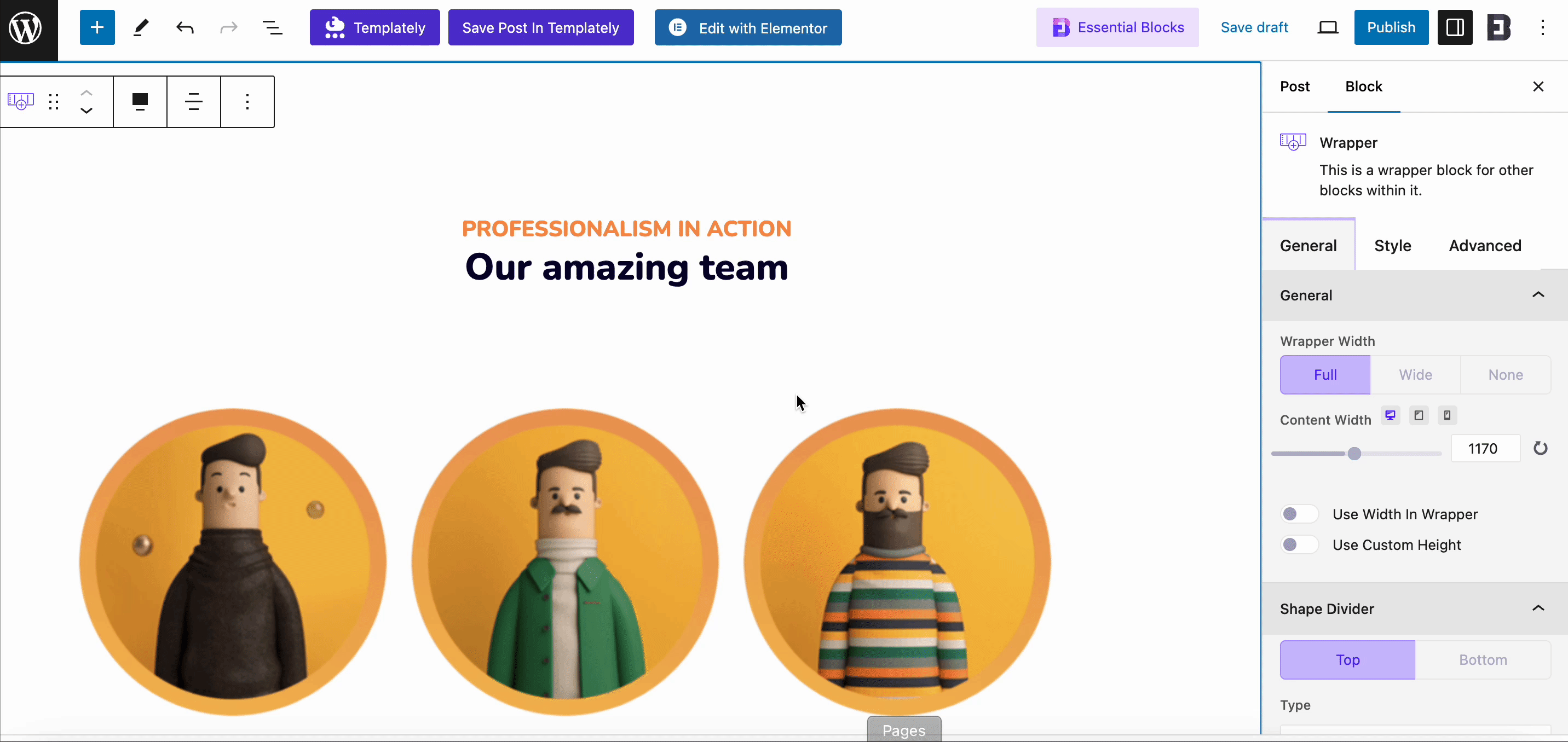 Create Your Very Own Team Page in WordPress