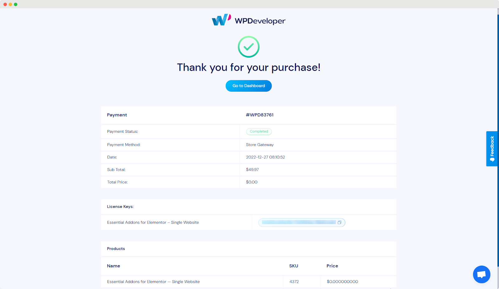 using a payment method