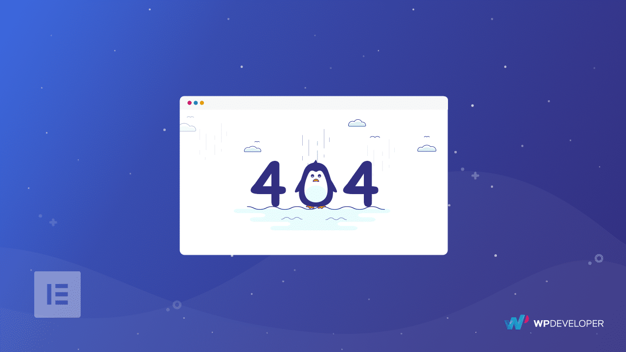 How To Design Custom 404 Page For Your Website Using Elementor 1