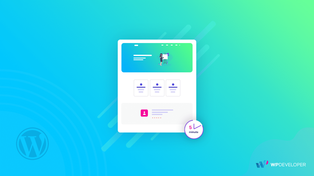 landing page