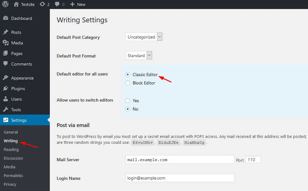 How To Keep Using The Classic WordPress Editor & Disable Gutenberg ...