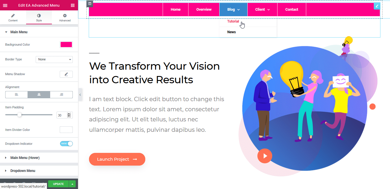 Catch Your Customers' Attention Easily With Advanced Menu for Elementor ...