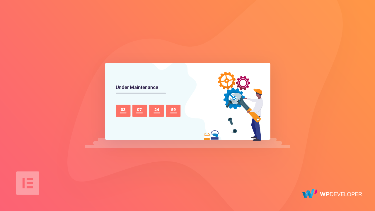 How To Create Maintenance Mode Page In WordPress Using Elementor 5