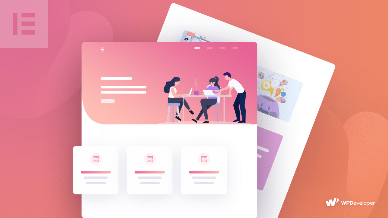 consulting landing page