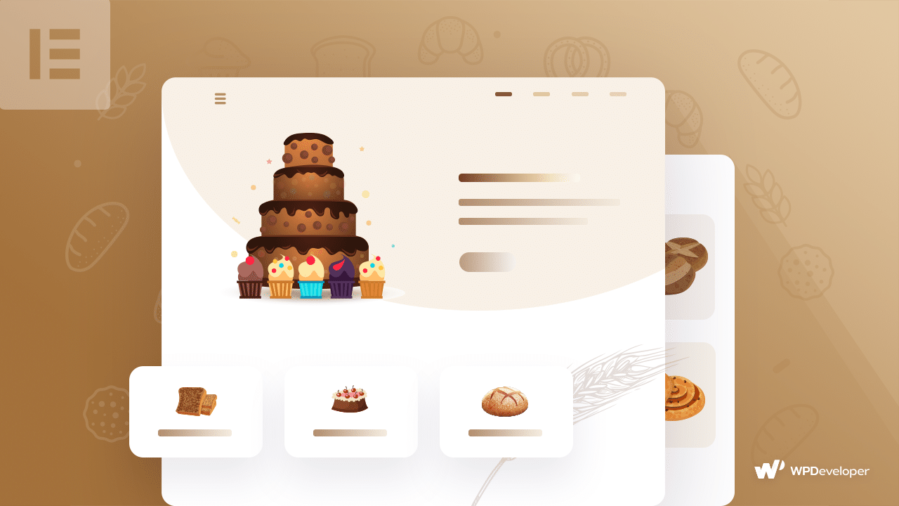 bakery website elemetor