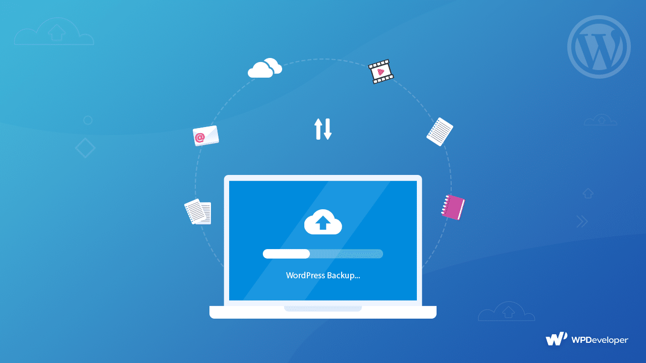 WordPress site backup