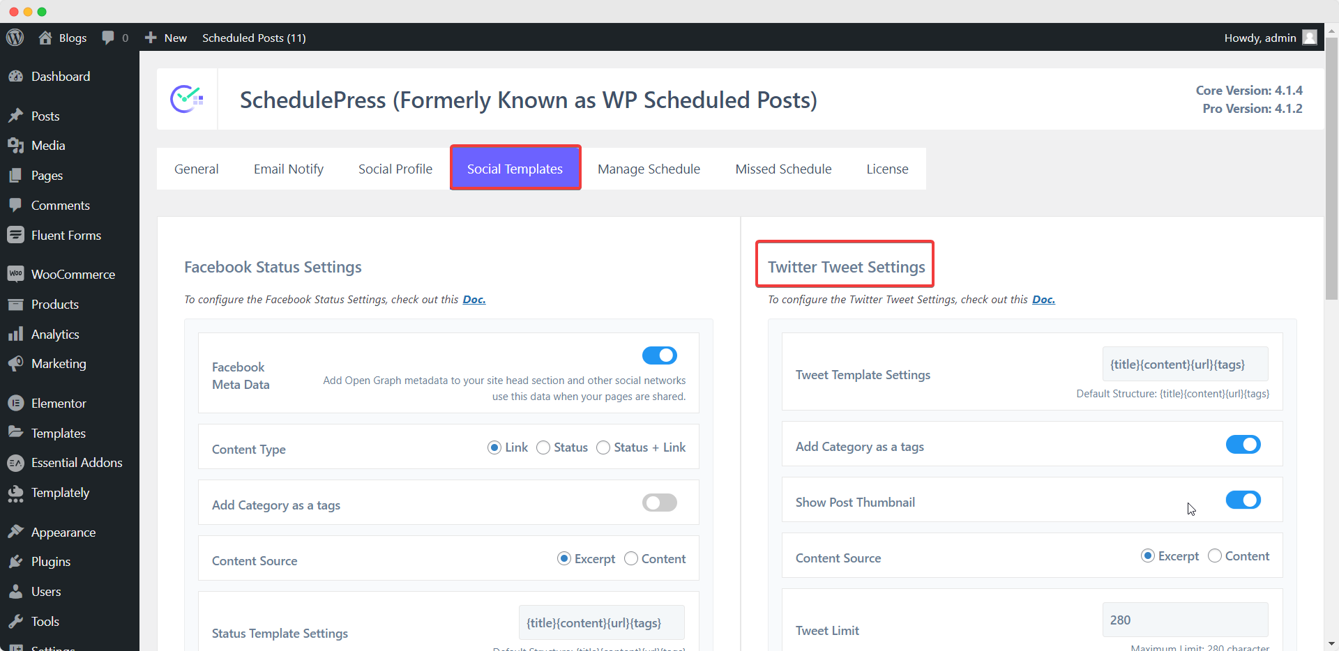 Automatically Tweet WordPress Posts