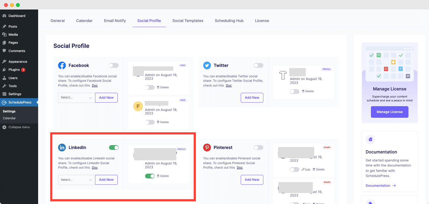 share wordpress posts on linkedin wordpress post to linkedin