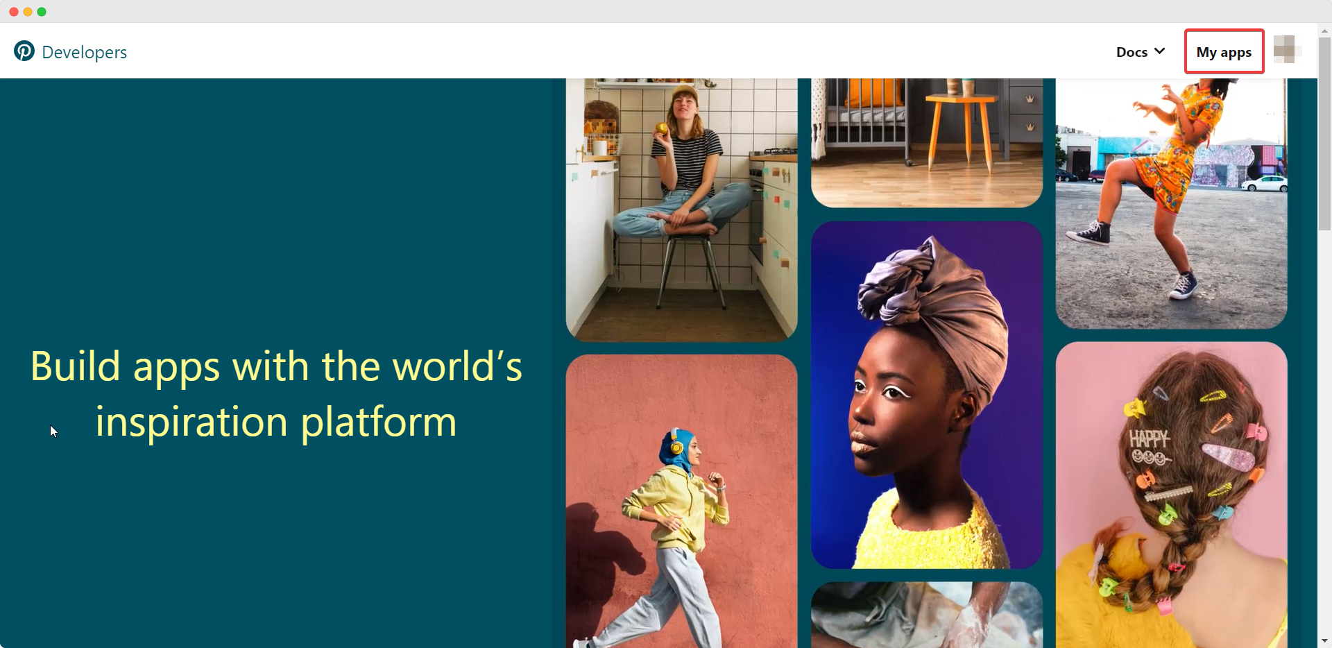 WordPress blog on Pinterest