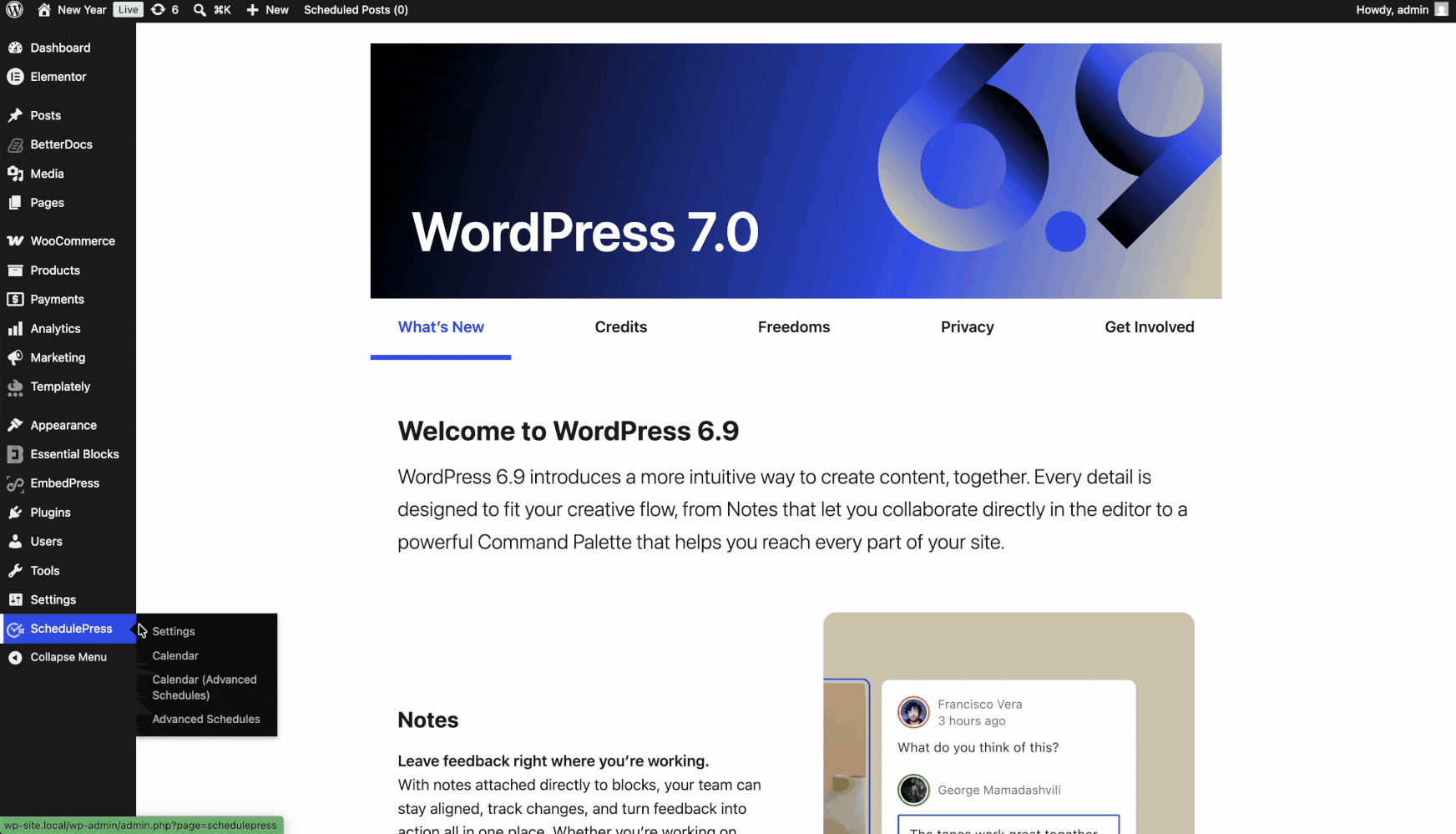 WordPress blog on Pinterest
