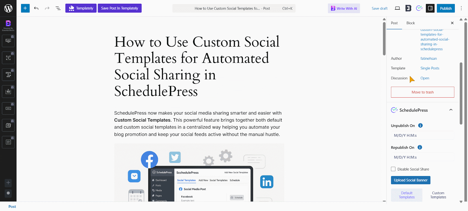 Introducing WordPress Auto Social Sharing on Multi Social Profiles, Facebook Groups & More 3 WordPress auto social sharing