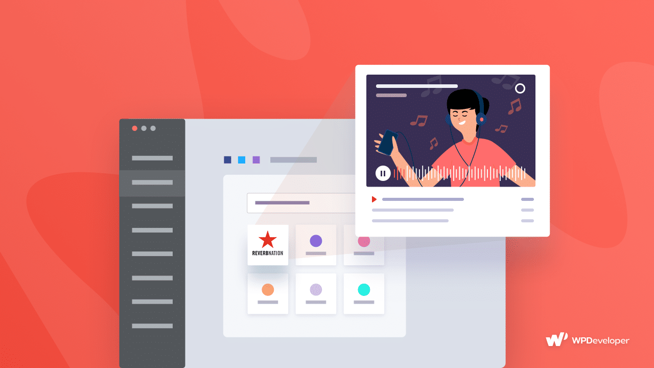 Embed ReverbNation audios in Wordpress