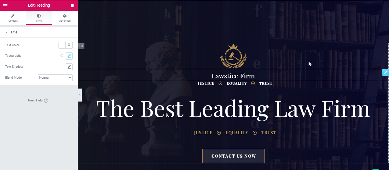 Law Firm Website Template