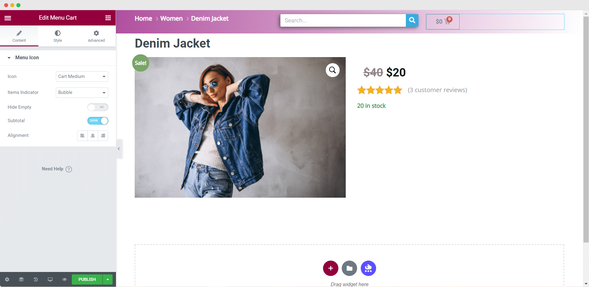 WooCommerce Product Page