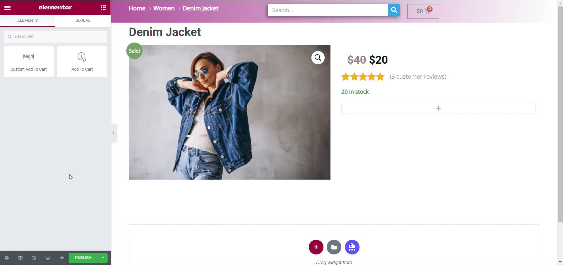 WooCommerce Product Page