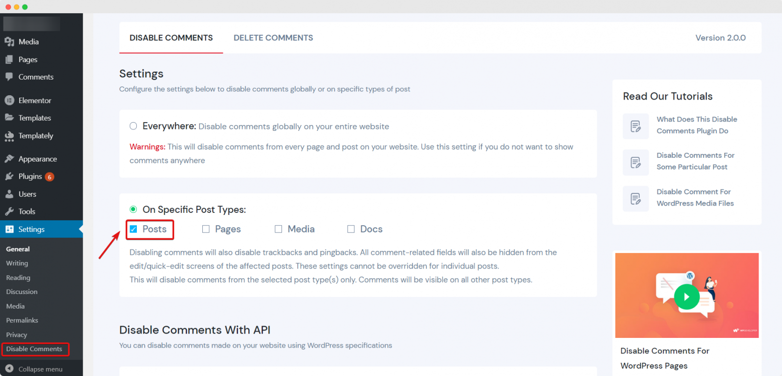 How Do I Disable Comments For WordPress Posts? - WPDeveloper
