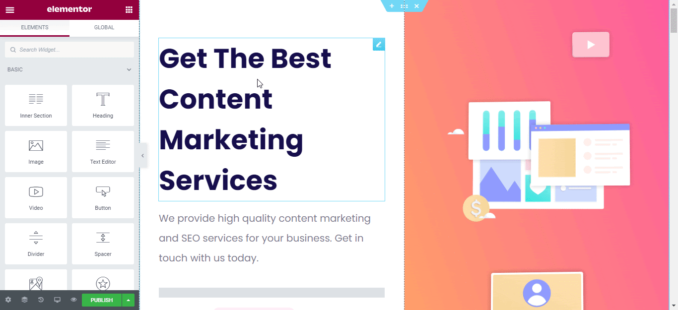 How To Start Your Own Content Marketing Agency Without Spending Penny [Using Elementor Template] 7