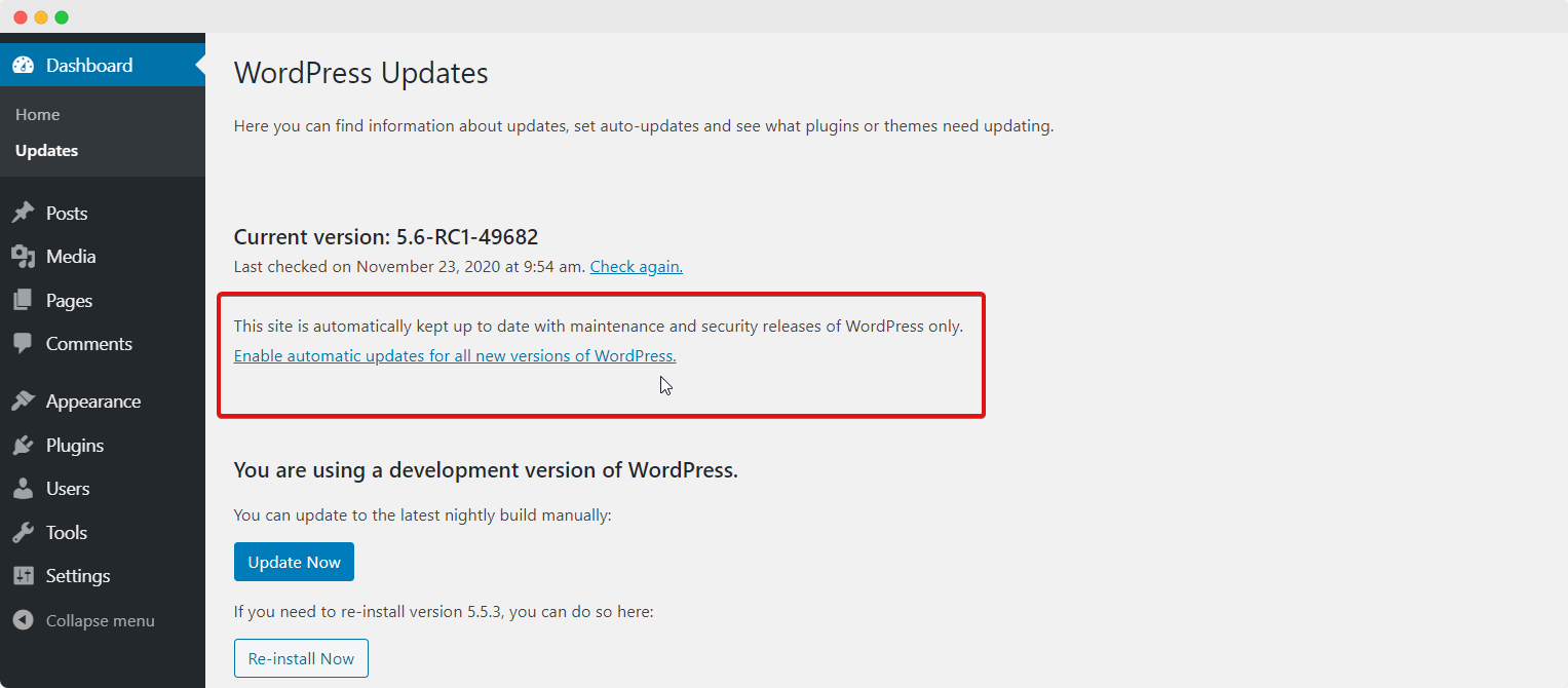 WordPress 5.6 Next Release