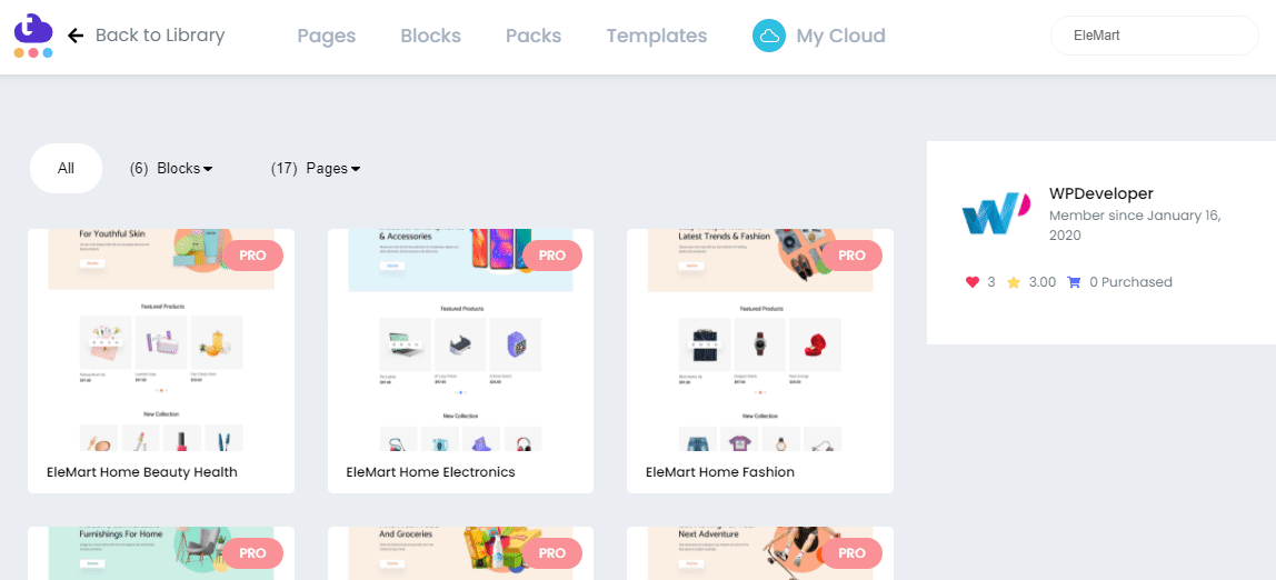 EleMart: Best Multipurpose Templates For Elementor To Build Any Website Without Coding 18