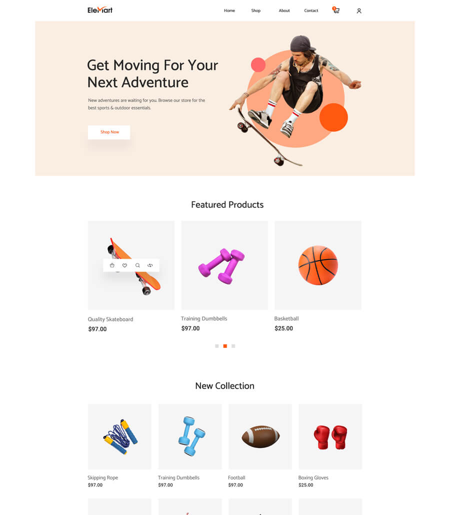 EleMart: Best Multipurpose Templates For Elementor To Build Any Website Without Coding 10