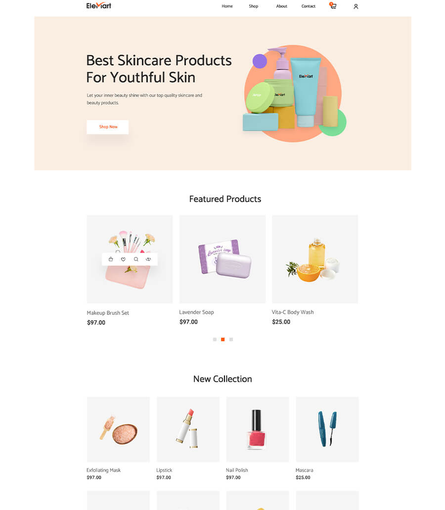EleMart: Best Multipurpose Templates For Elementor To Build Any Website Without Coding 2