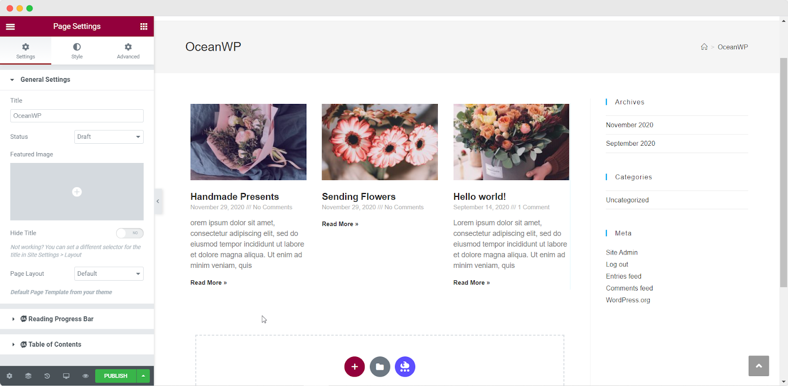 Best FREE WordPress Themes for Elementor
