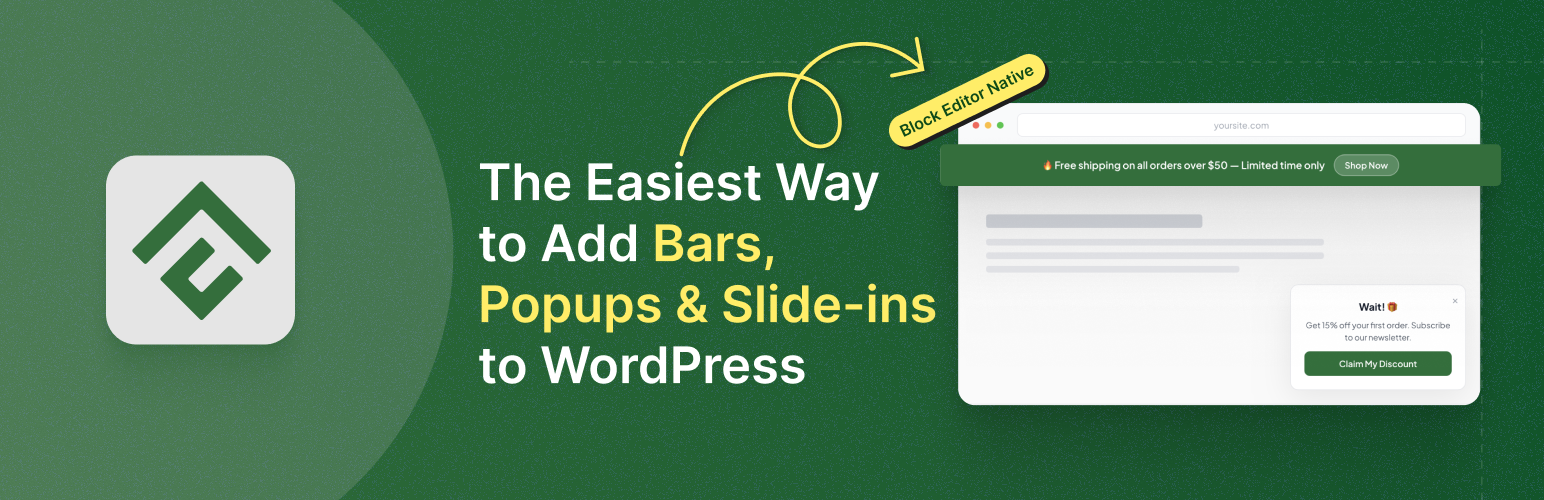 Top 5+ Best WordPress Exit Intent Popup Plugins To Boost Conversion - WPDeveloper ConvertForce