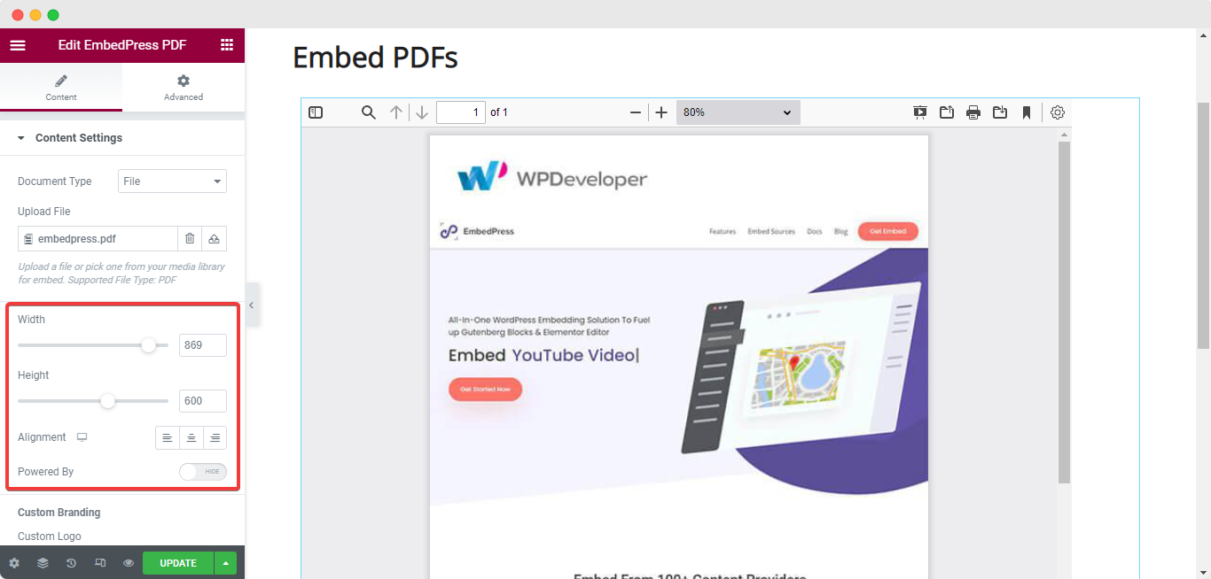 WordPress PDF viewer plugin