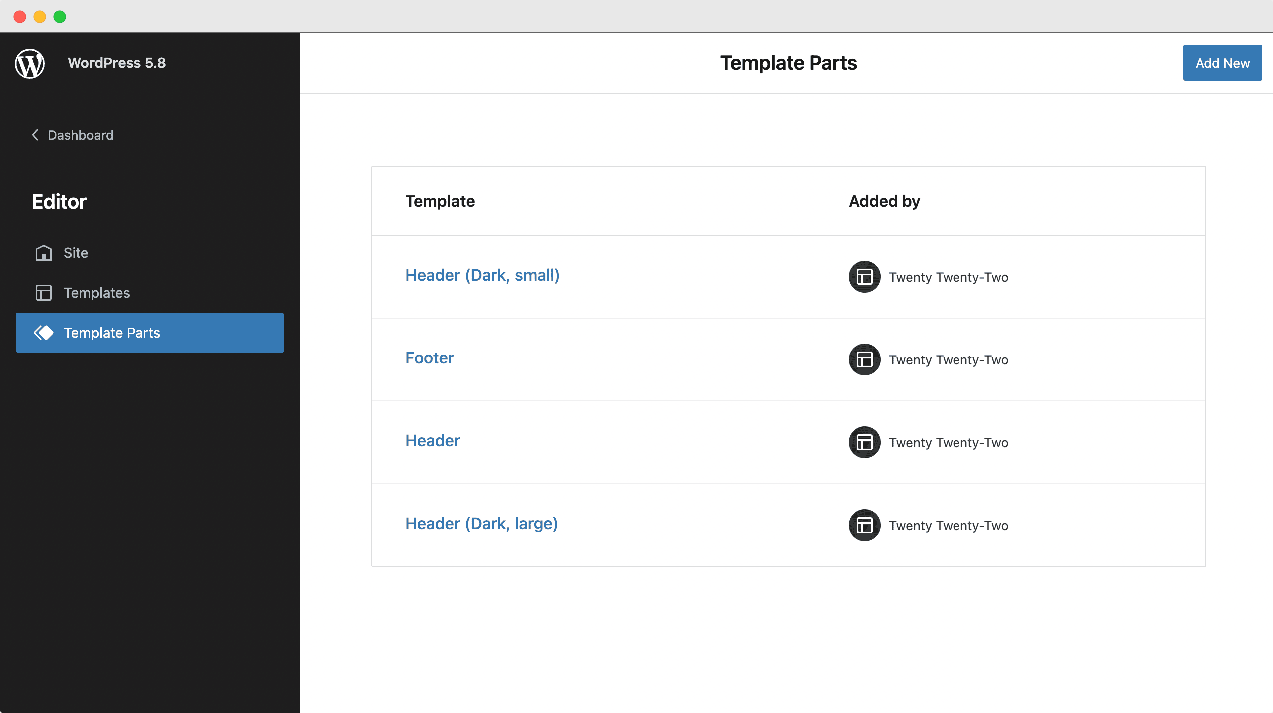 WordPress 5.9 Is Released: New Pattern Explorer, Site Editor And More 7