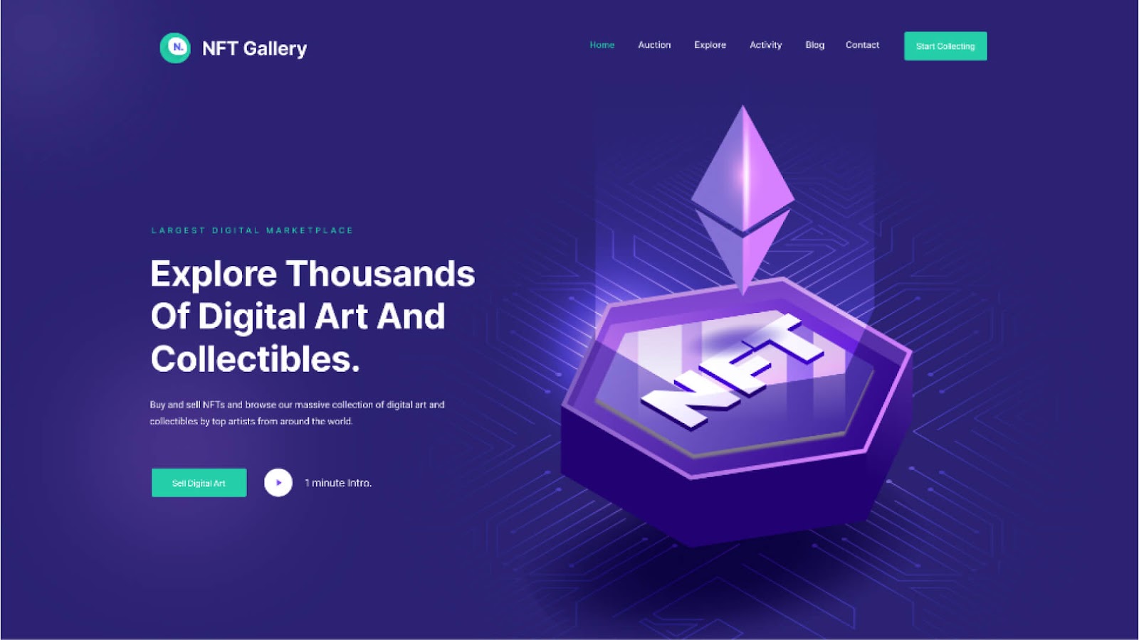 Nft Website Template