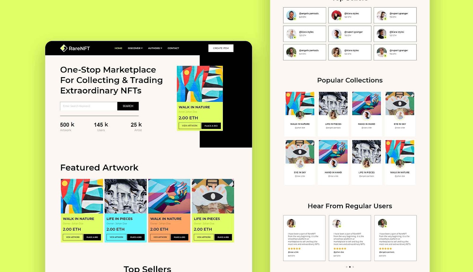 Top 5 WordPress NFT Website Templates For Elementor 2022