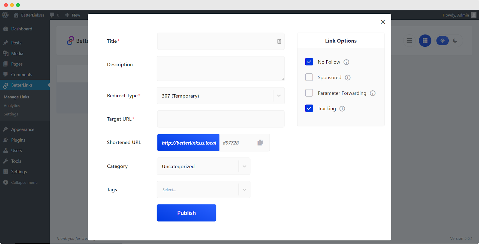 link redirection