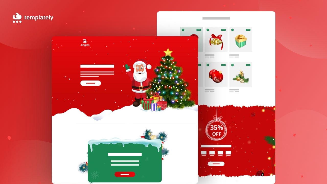 WordPress Christmas & New Year Templates For Elementor