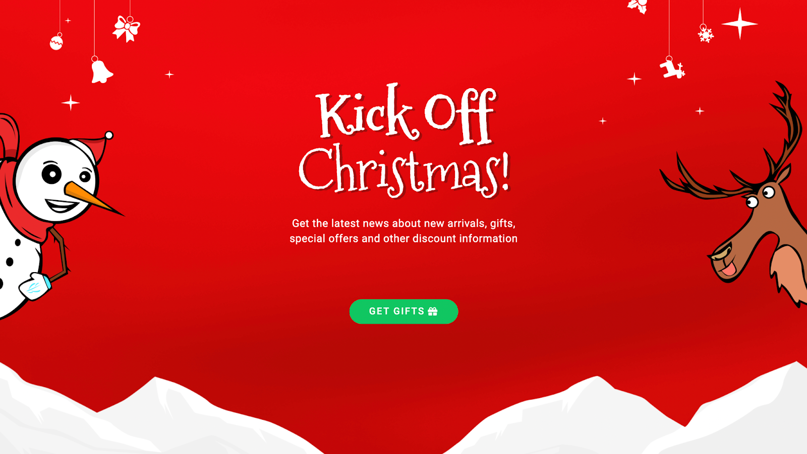 WordPress Christmas & New Year Templates For Elementor