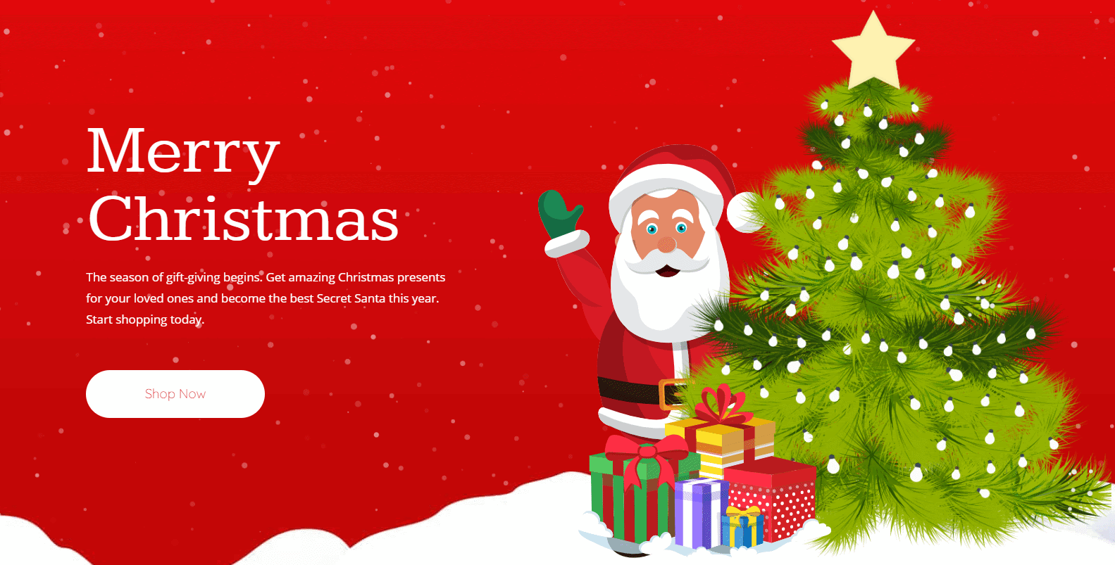 WordPress Christmas & New Year Templates For Elementor