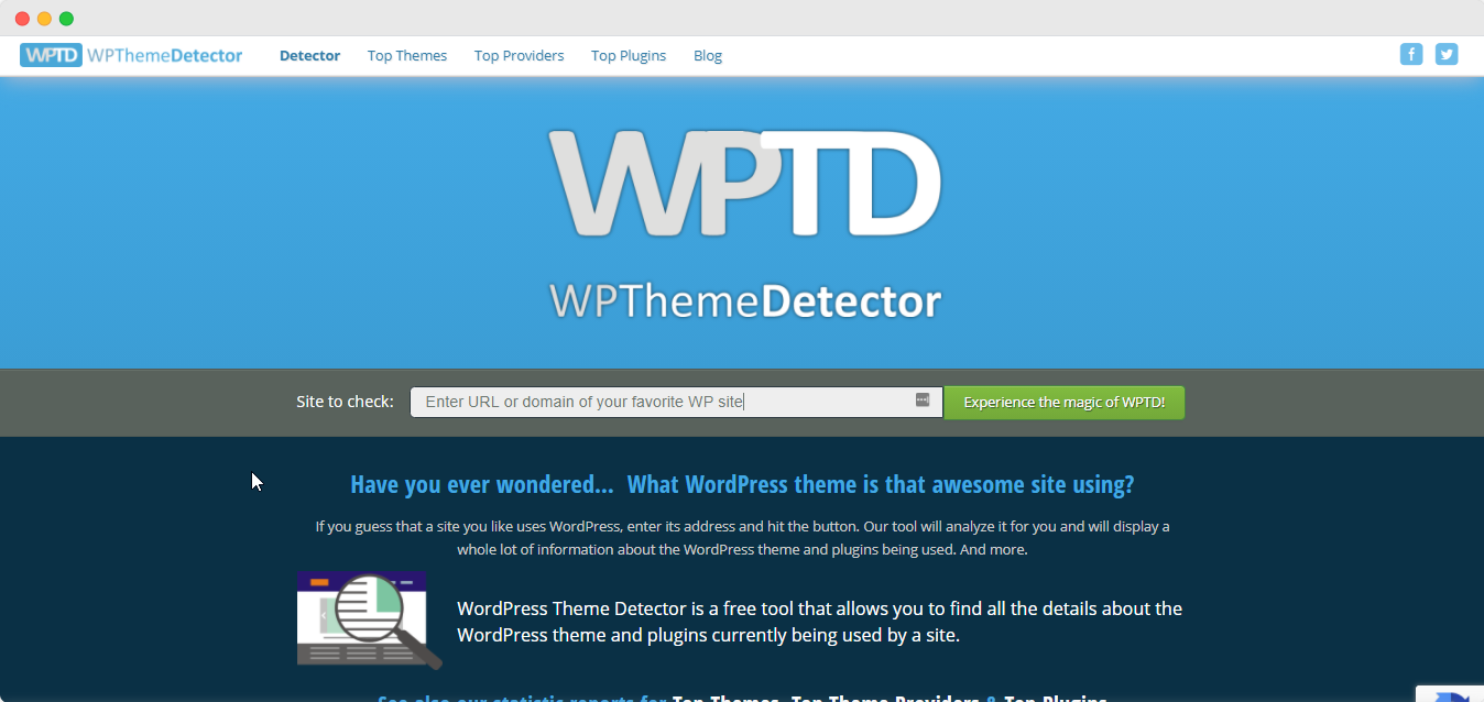 WordPress Theme Identifier