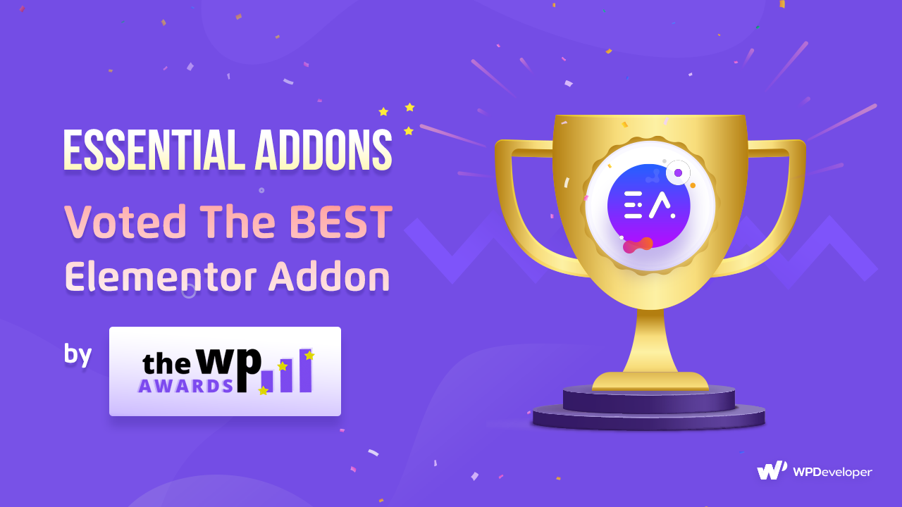 Essential Addons wins WP Awards 2021