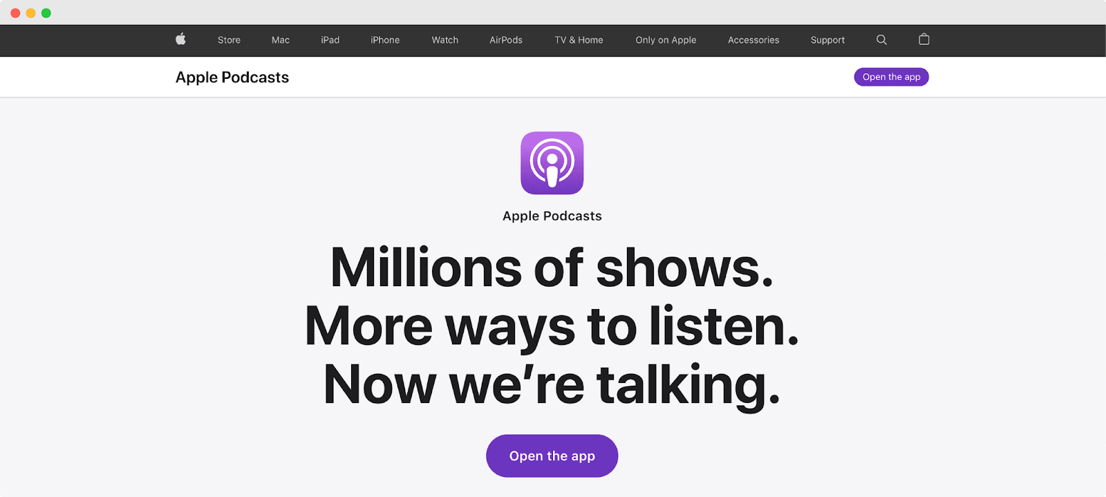 embed Apple podcasts