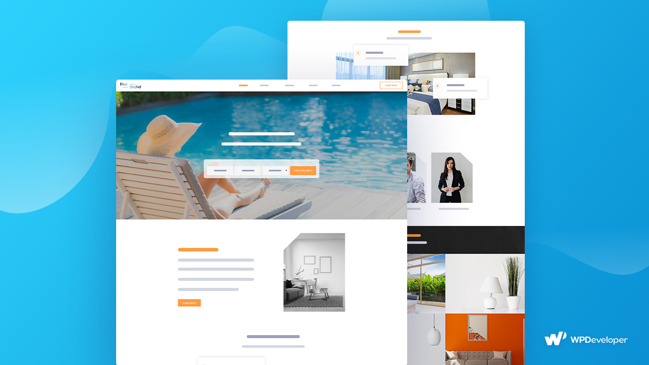 Best Hotel and Resort Template Elementor