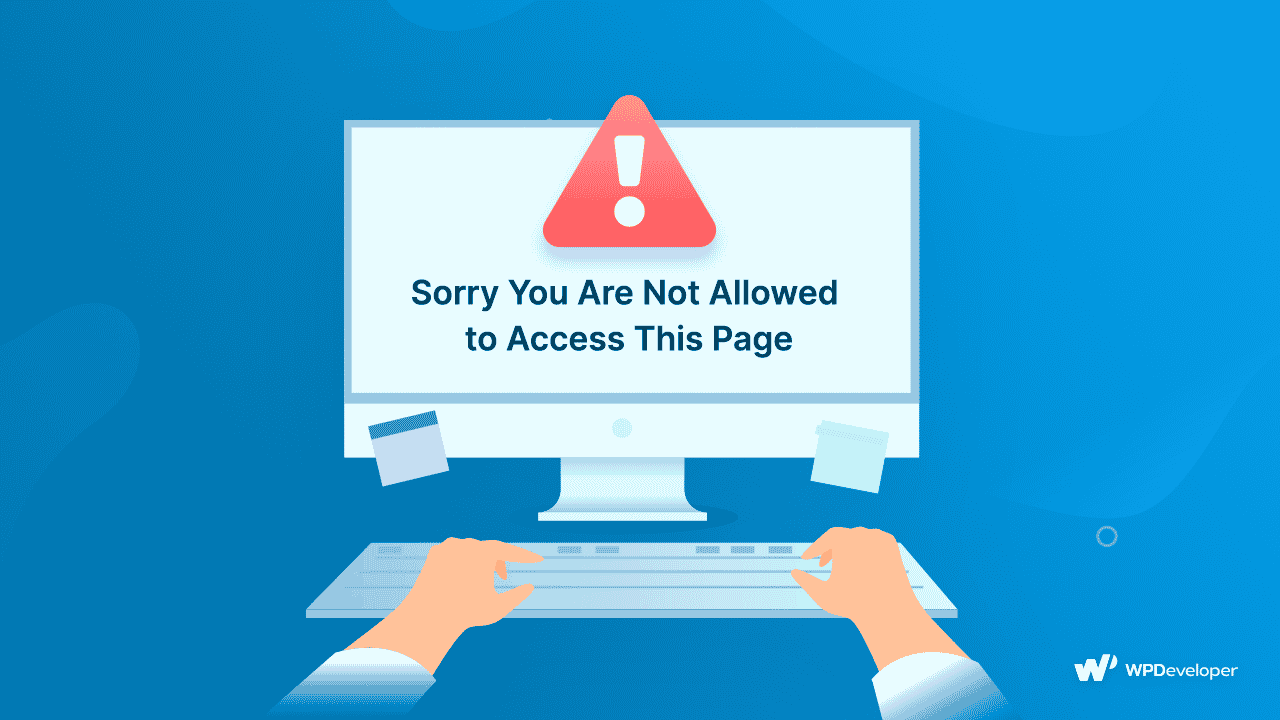 you are not allowed to visit this page