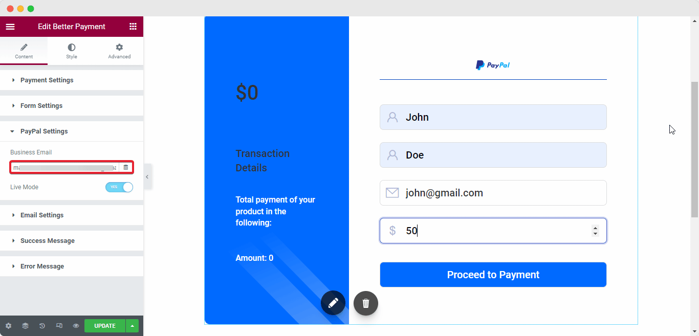 Integrate Payment Gateways