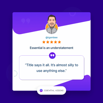 WPDeveloper Reviews & Testimonials - WPDeveloper WPDeveloper Reviews & Testimonials 72