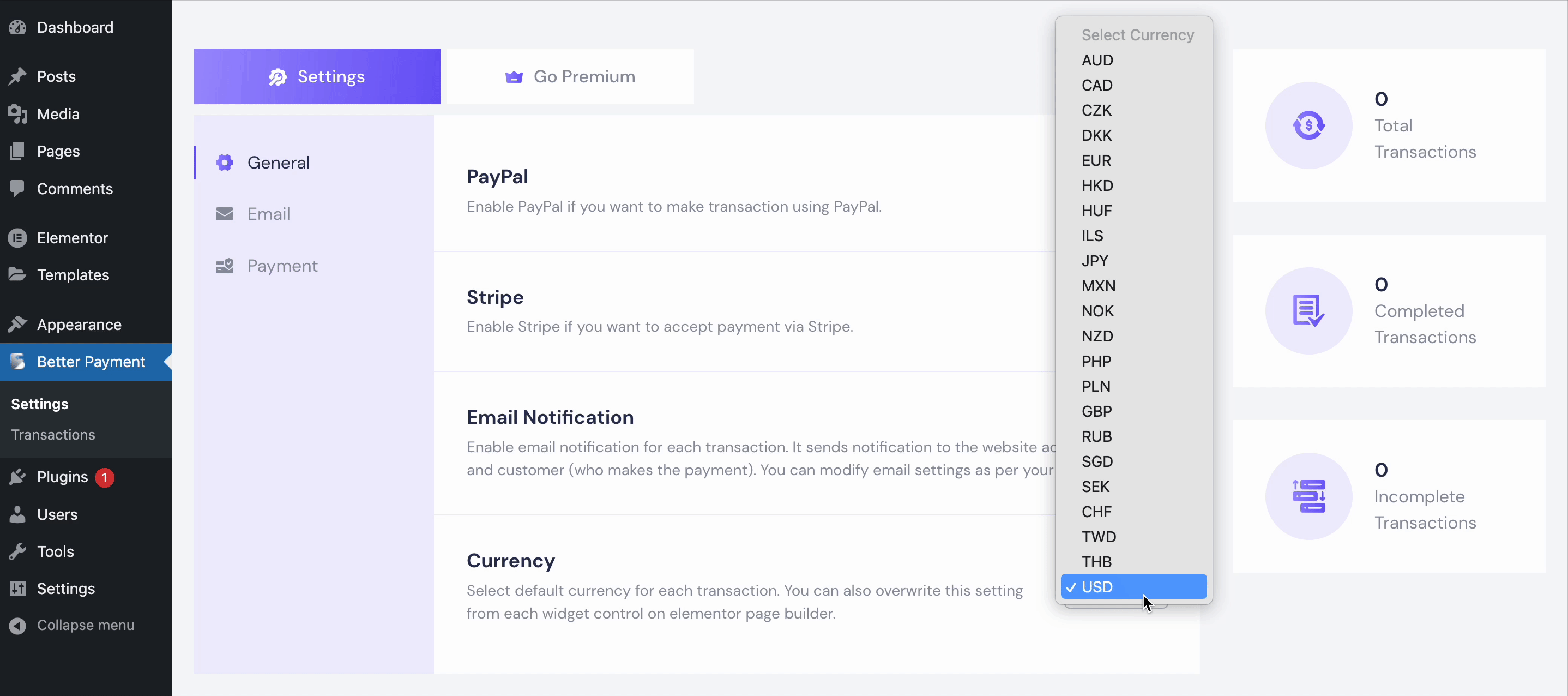 international payment using Better Payment