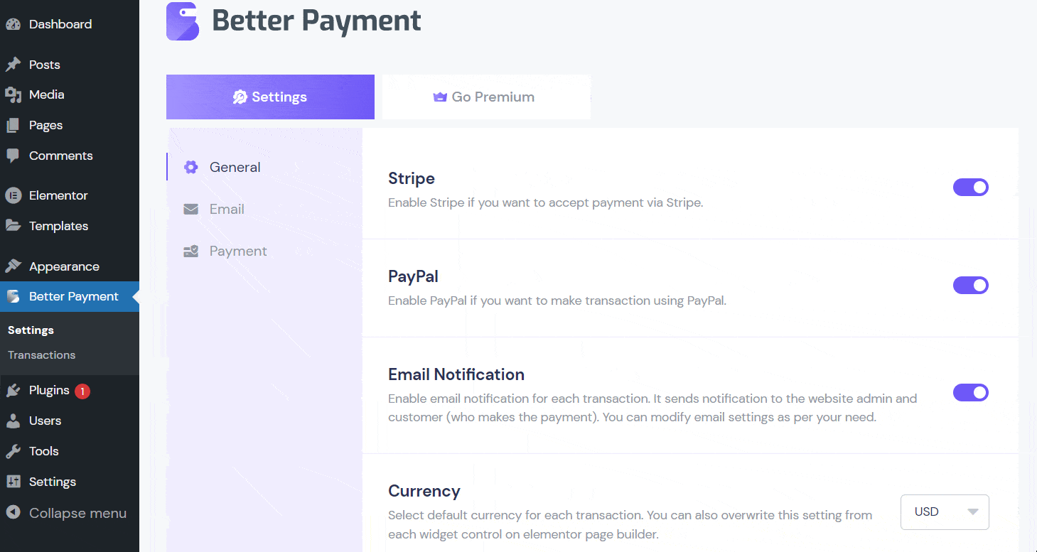 Set Up Multiple Currencies in Better Payment
