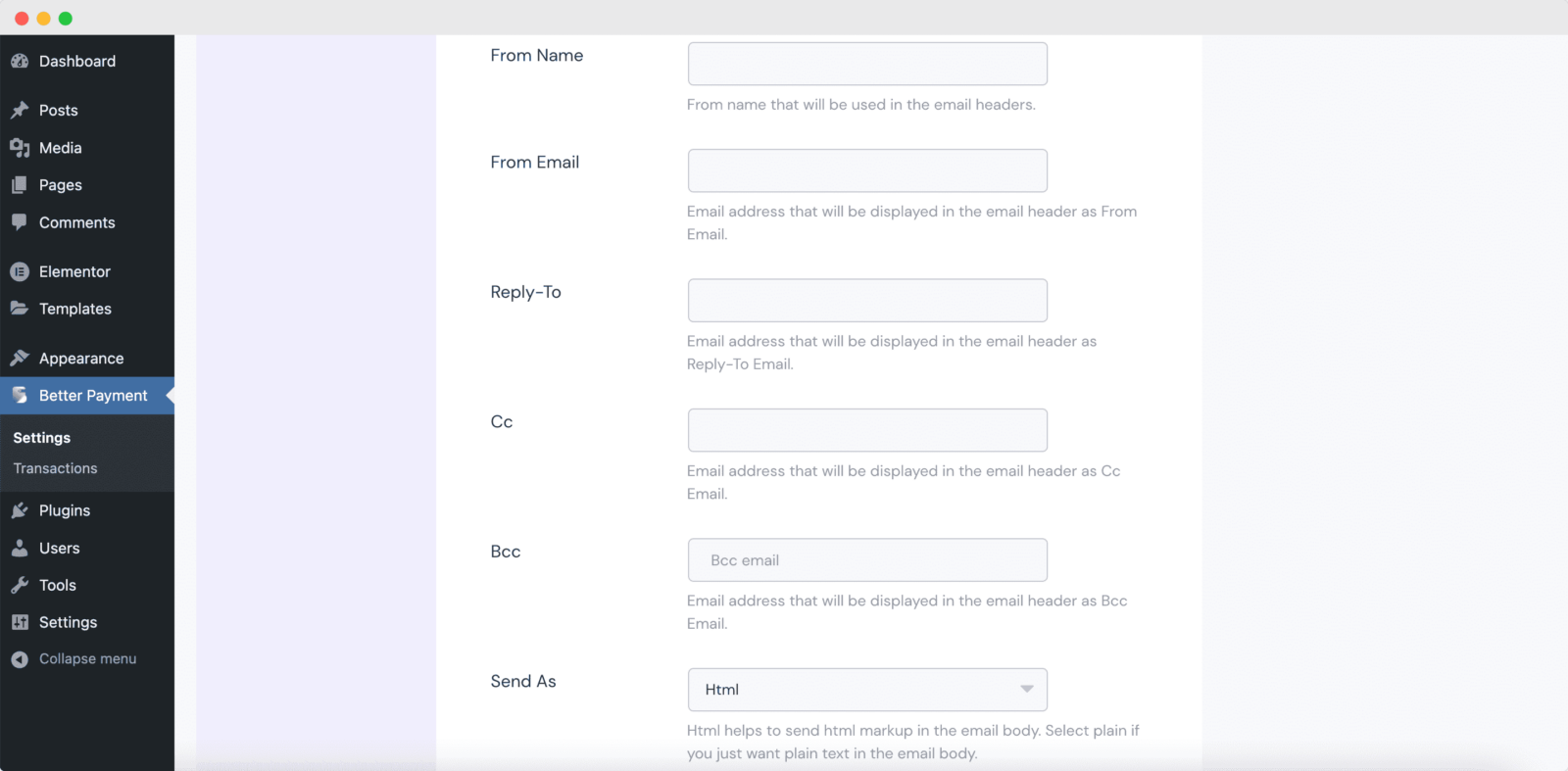 How To Set Up Customer Email Contents In Better Payment? WPDeveloper