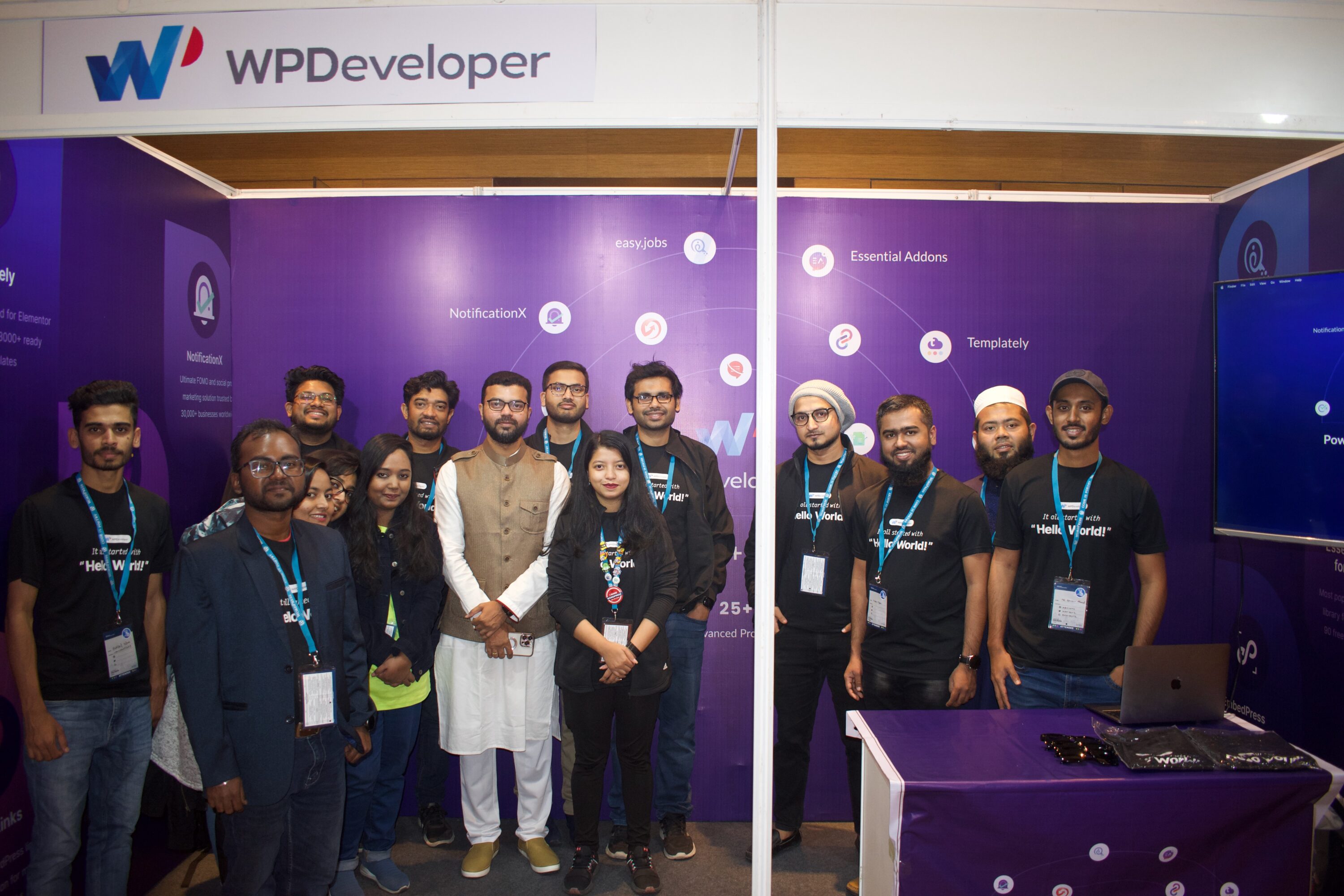 WPDeveloper at WordCamp Kolkata