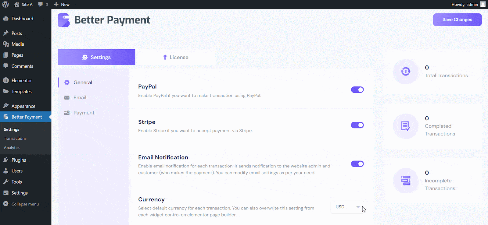 Set Up Multiple Currencies in Better Payment