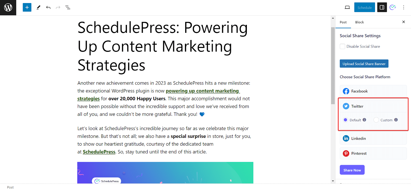 Automatically Tweet WordPress Posts