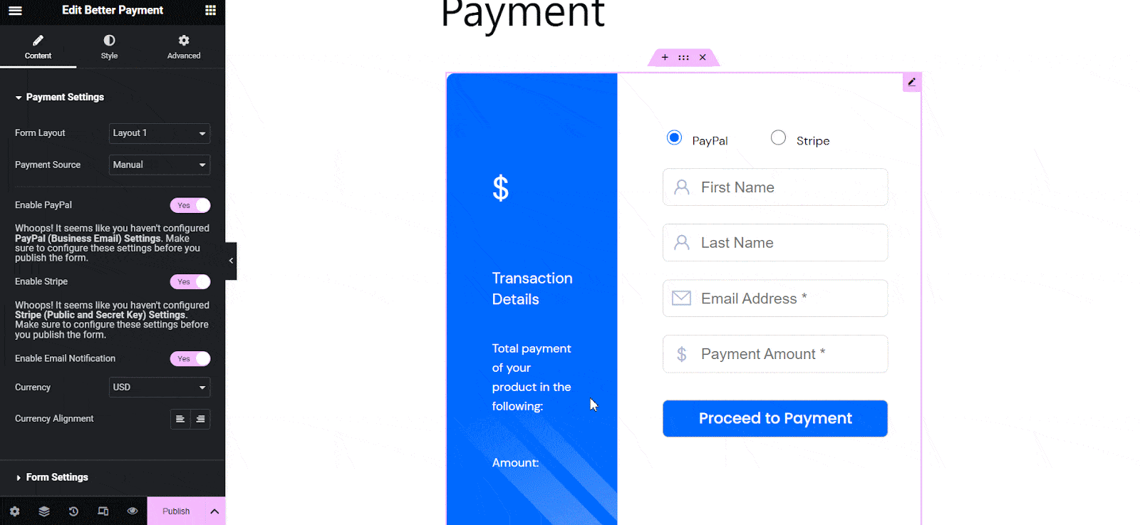 Set Up Multiple Currencies in Better Payment