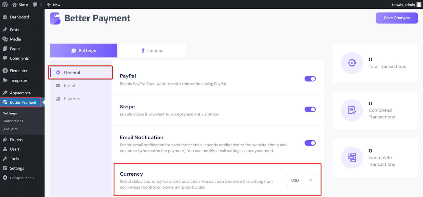 Set Up Multiple Currencies in Better Payment